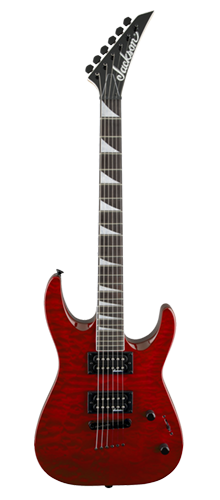 GUITARRA JACKSON DINKY ARCH TOP JS32TQ - 291-0128-590 - QUILTED MAPLE TRANSPARENT RED